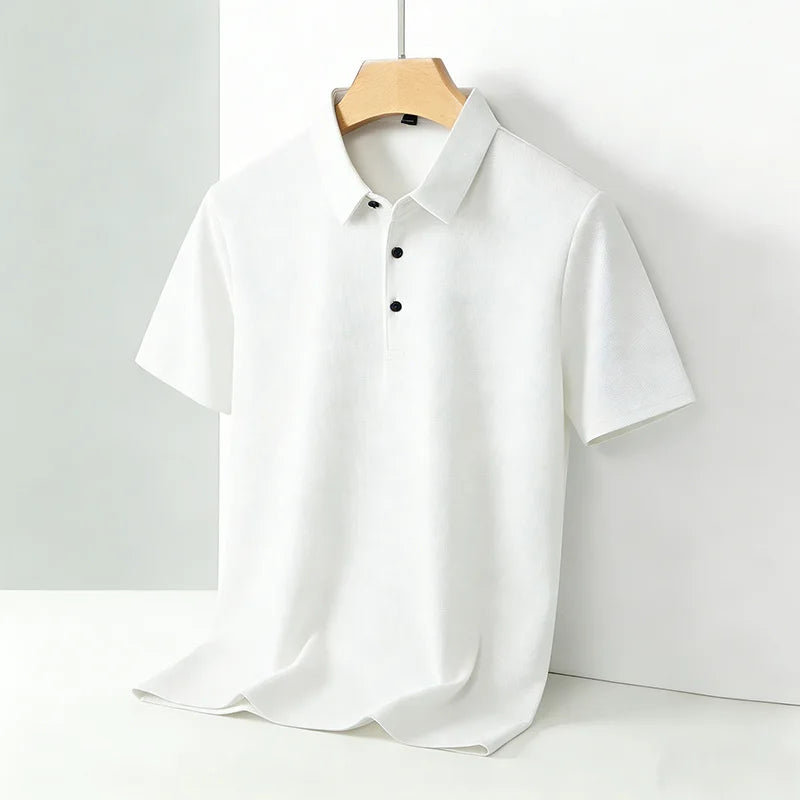 Men's Classic Knit Polo Shirt