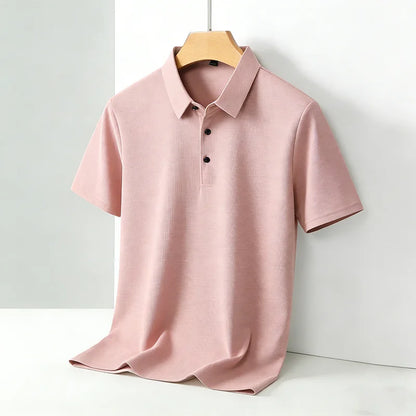 Men's Classic Knit Polo Shirt