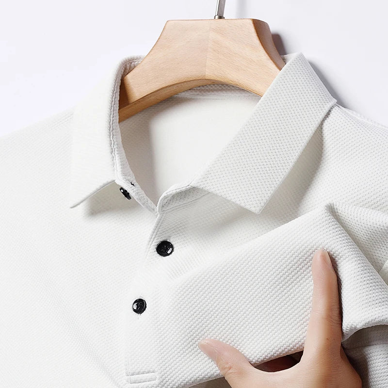 Men's Classic Knit Polo Shirt