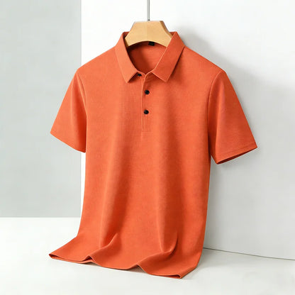 Men's Classic Knit Polo Shirt