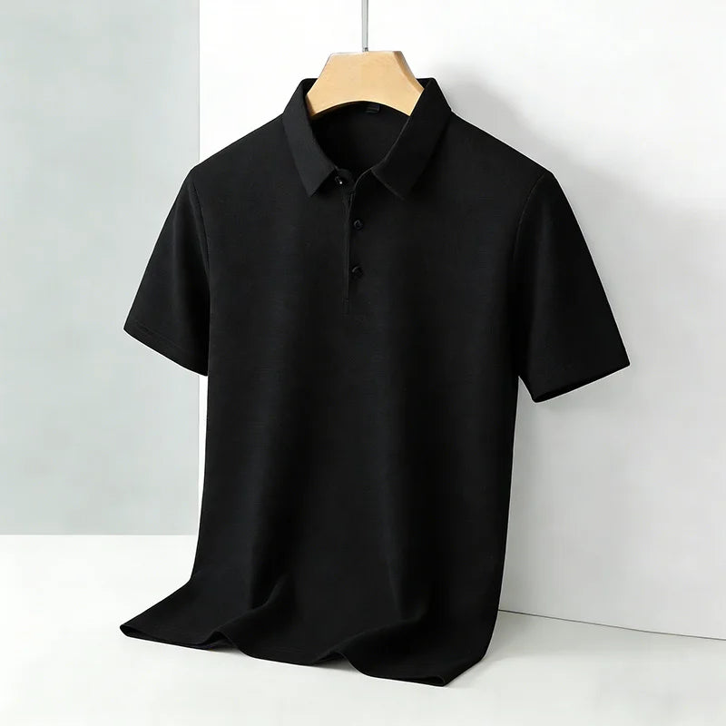 Men's Classic Knit Polo Shirt
