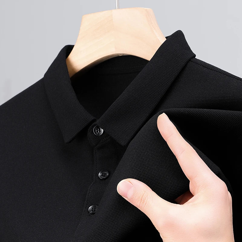 Men's Classic Knit Polo Shirt