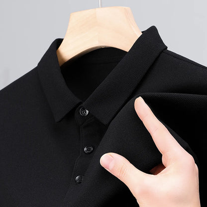 Men's Classic Knit Polo Shirt