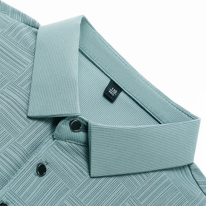 Men's Summer Print Polo Shirt