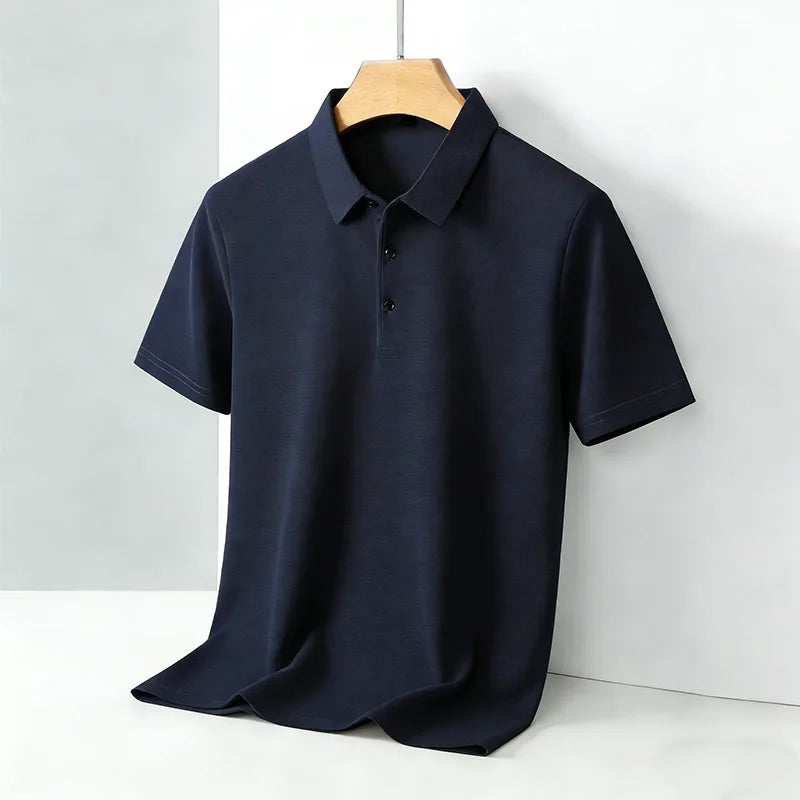 Men's Classic Knit Polo Shirt