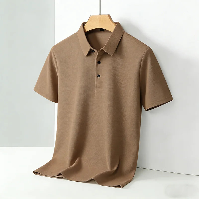 Men's Classic Knit Polo Shirt