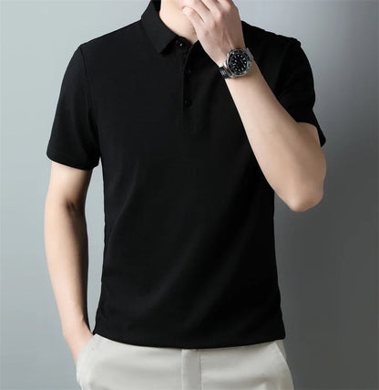Men's Classic Knit Polo Shirt