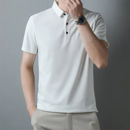 Men's Classic Knit Polo Shirt
