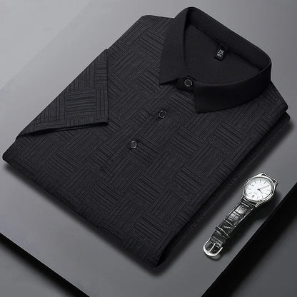 Men's Summer Print Polo Shirt