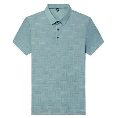 Men's Summer Print Polo Shirt