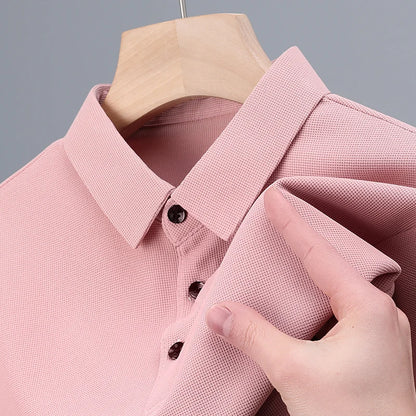 Men's Classic Knit Polo Shirt