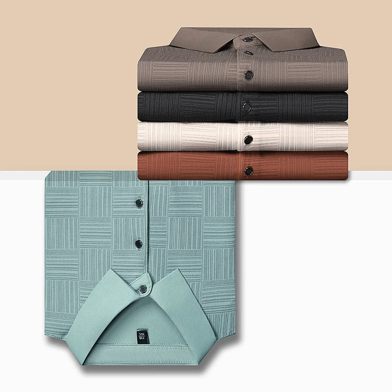 Men's Summer Print Polo Shirt