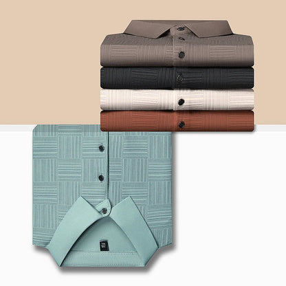 Men's Summer Print Polo Shirt